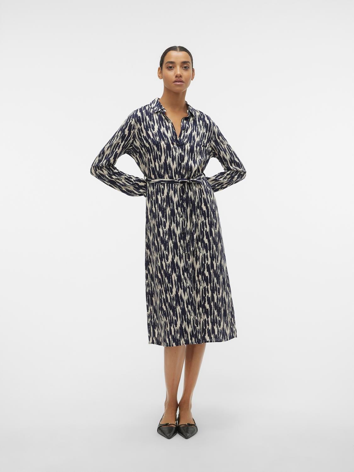 VMEASY Langes Kleid