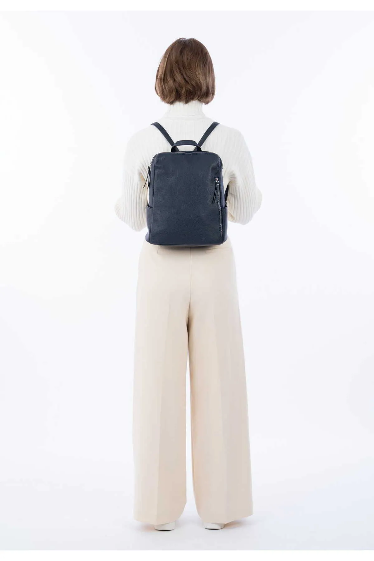 Emily & Noah  Rucksack - Blau - Unifarben