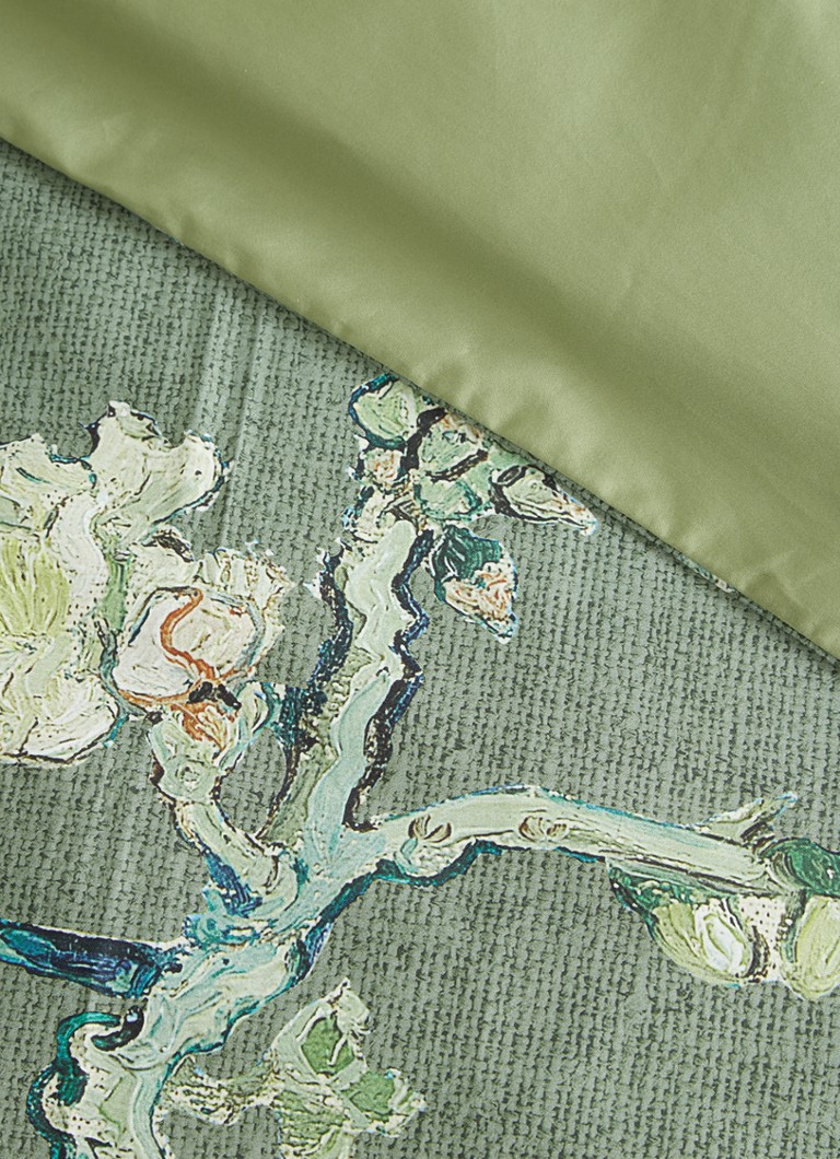 Bettwäsche-Set „Mandelblüte“ aus Baumwollsatin (220 TC) des Van Gogh Museums – inklusive Kissenbezüge