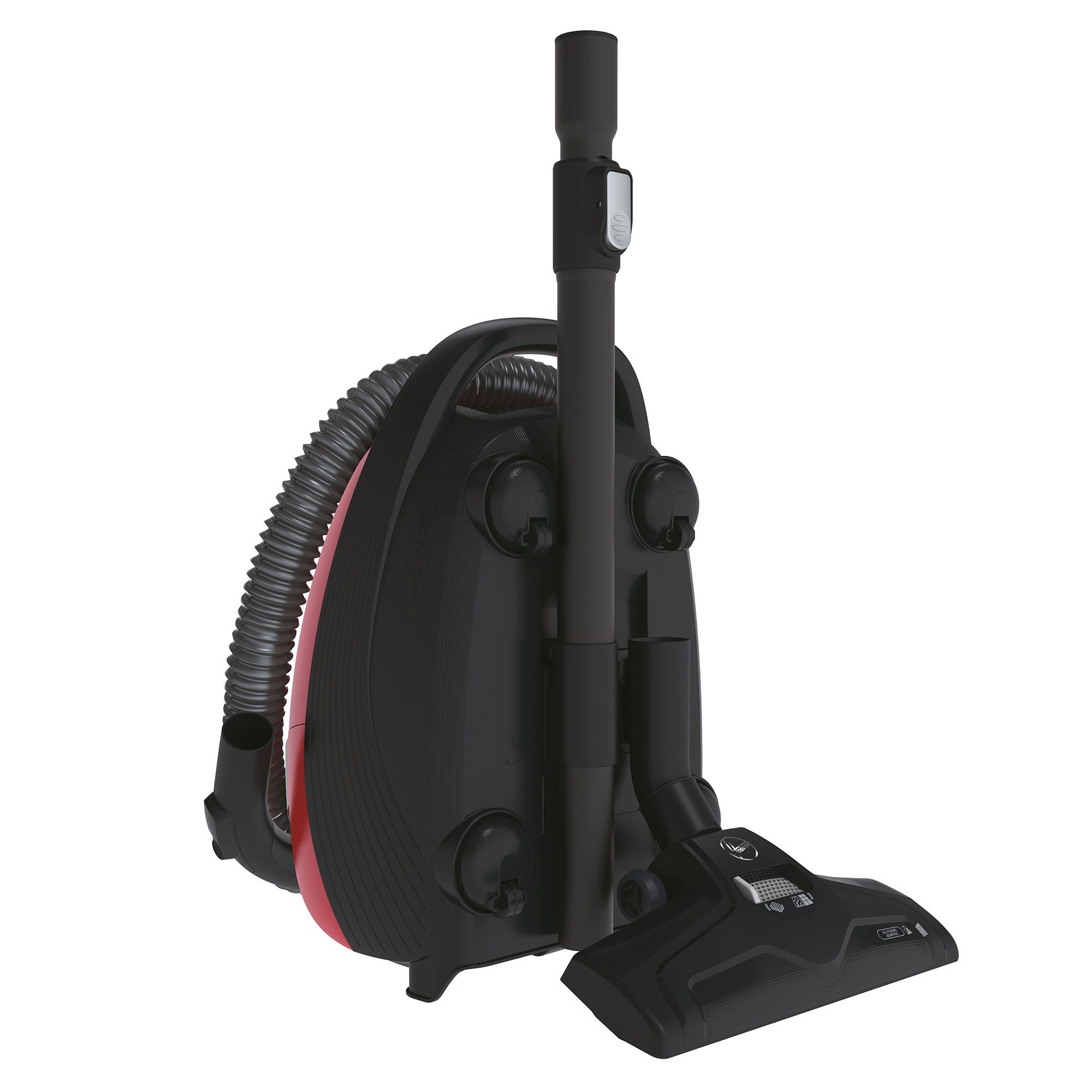Hoover Bodenstaubsauger HE310HM 011, 850,00 W, mit Beutel, NANOPACK ™, Saugregler am Griff, 2in1 Tool