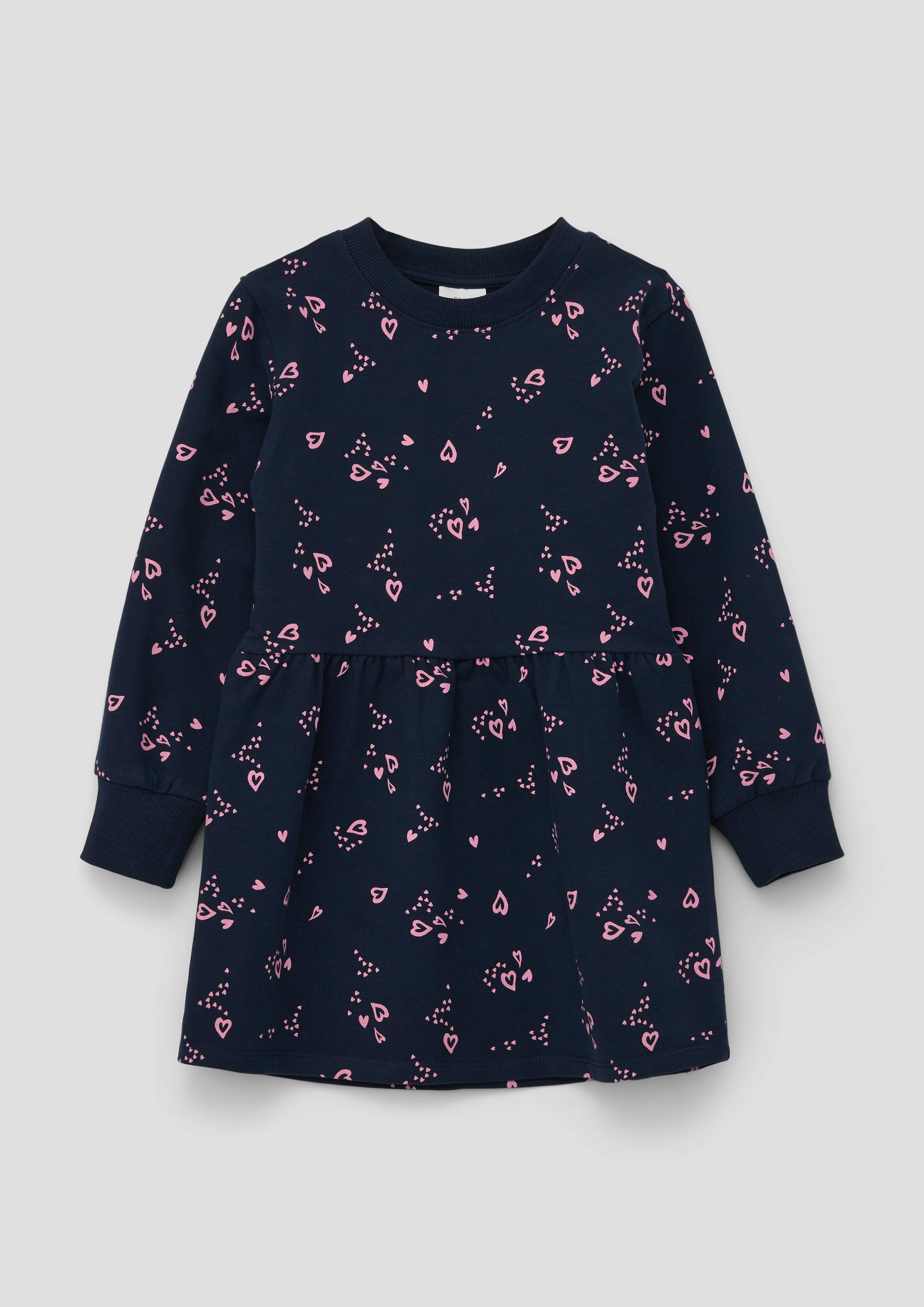 Sweatkleid mit All-over-Print  2133911-59A1