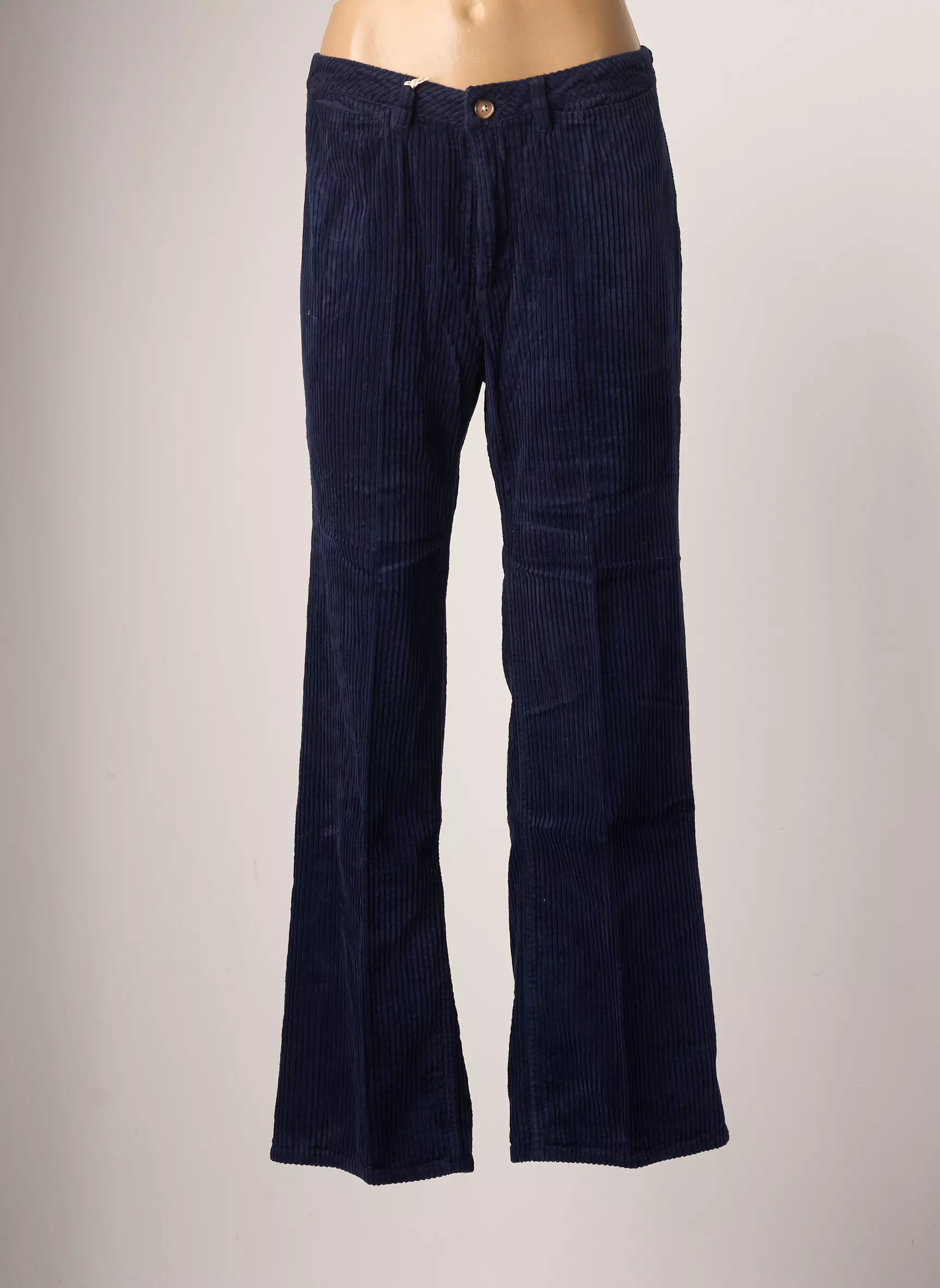 Labdip Pantalons Droits Femme couleur bleu