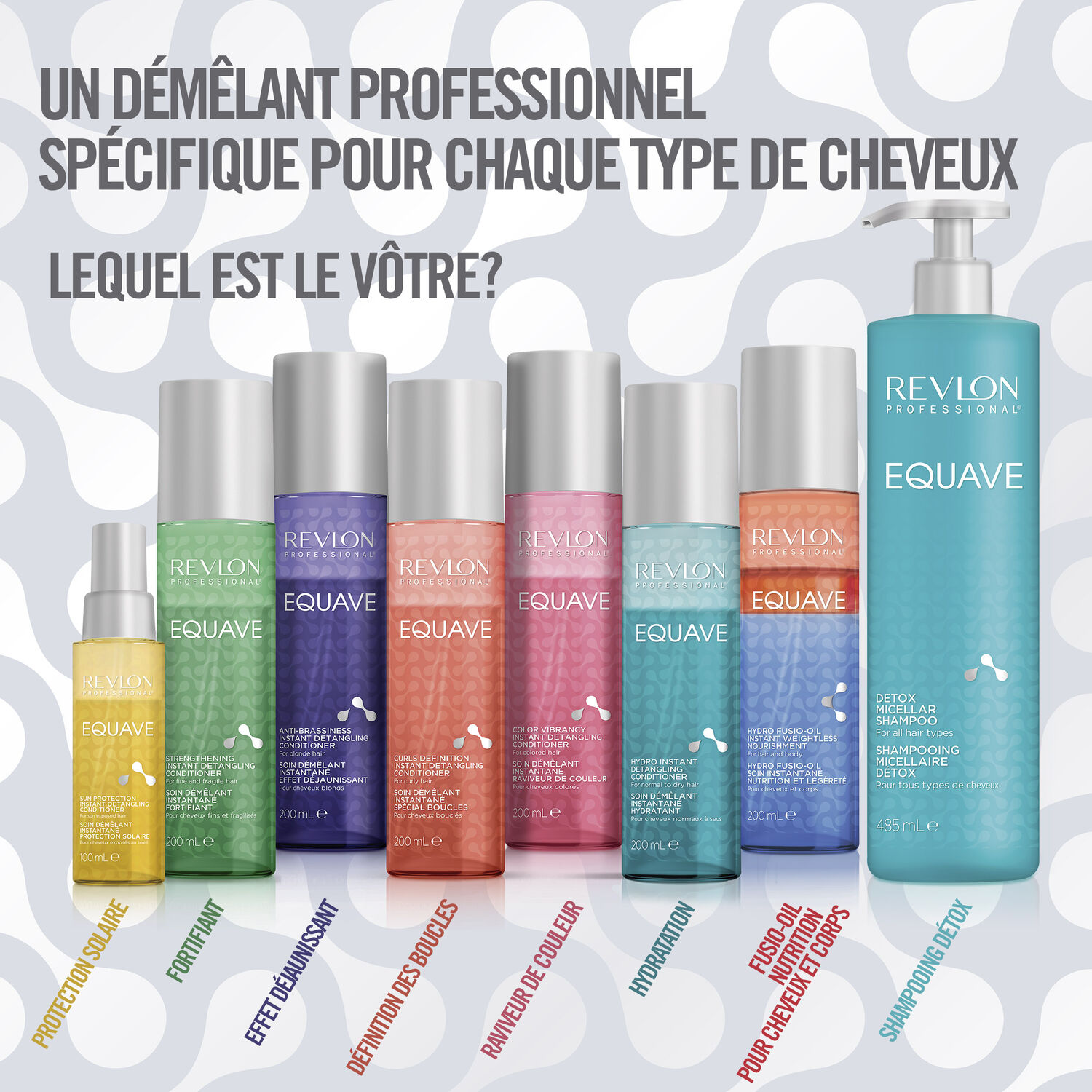 revlon professional Equave™ Soin Démêlant Bi-Phase Anti-Reflets Jaunes