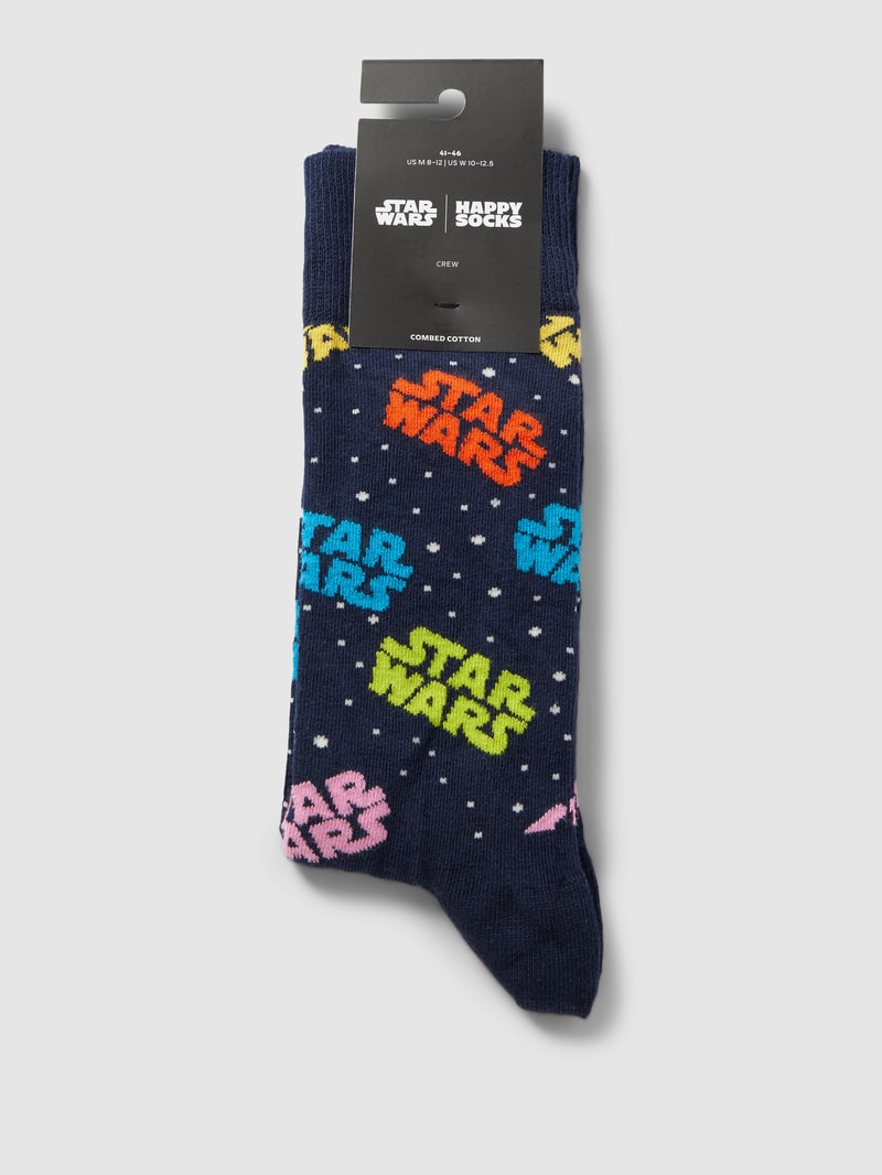 Socken mit Motiv-Print Modell 'Star Wars™️' in dunkelblau