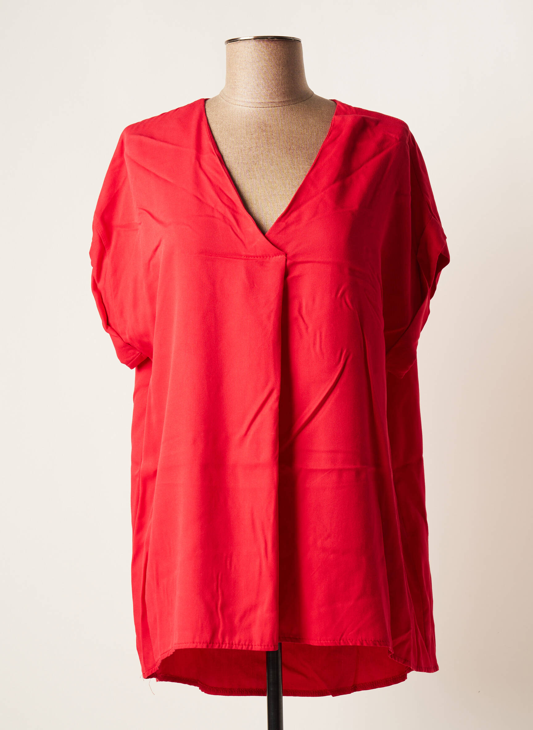 Quattro Tuniquemanchecourte Femme couleur rouge