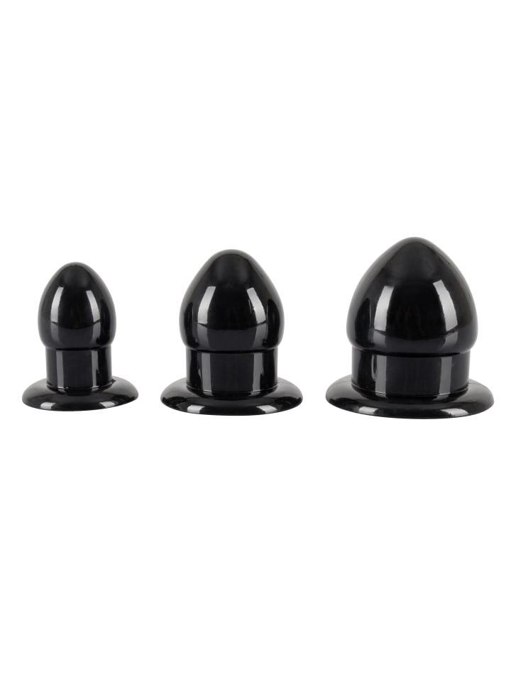 You2Toys Analplug Anal Stretching Plug Kit in schwarz günstig kaufen 6 cm