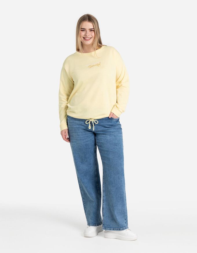Sweatshirt - Regulierbarer Saum