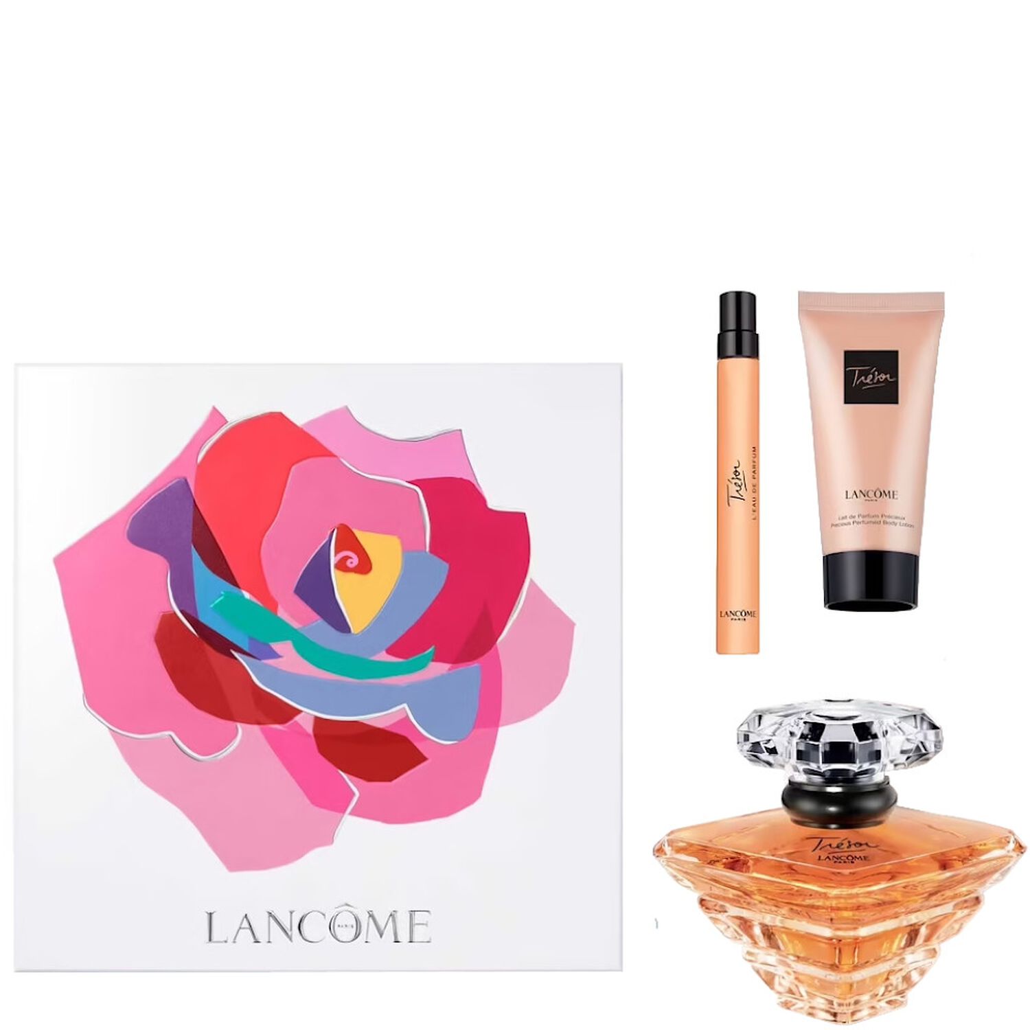 lancôme Tresor Coffret Eau de Parfum 100 ml & Vapo 10 ml & Lait de Parfum 50 ml