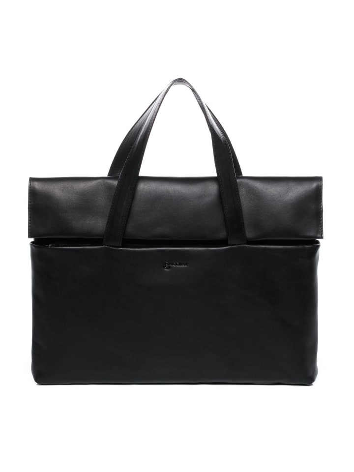 BACCINI Leder-Laptoptasche 15