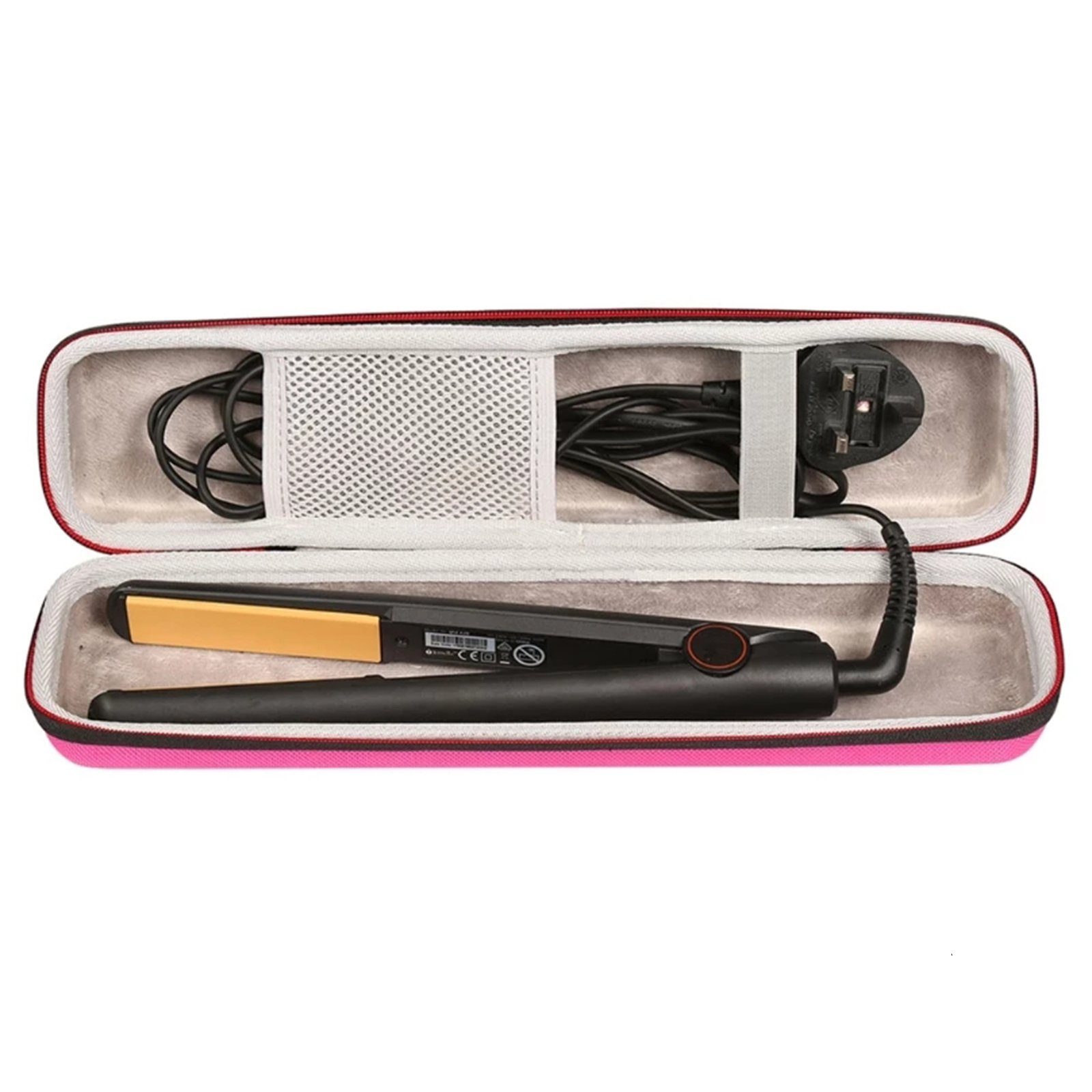 TWSOUL Aufbewahrungstasche EVA-Aufbewahrungstasche für Haarglätter und Lockenstab, Staubgeschützt, antistatisch, kratzfest, wasserdicht