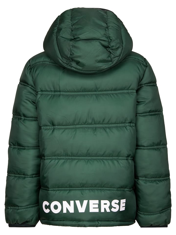 Converse Steppjacke in Grün günstig kaufen