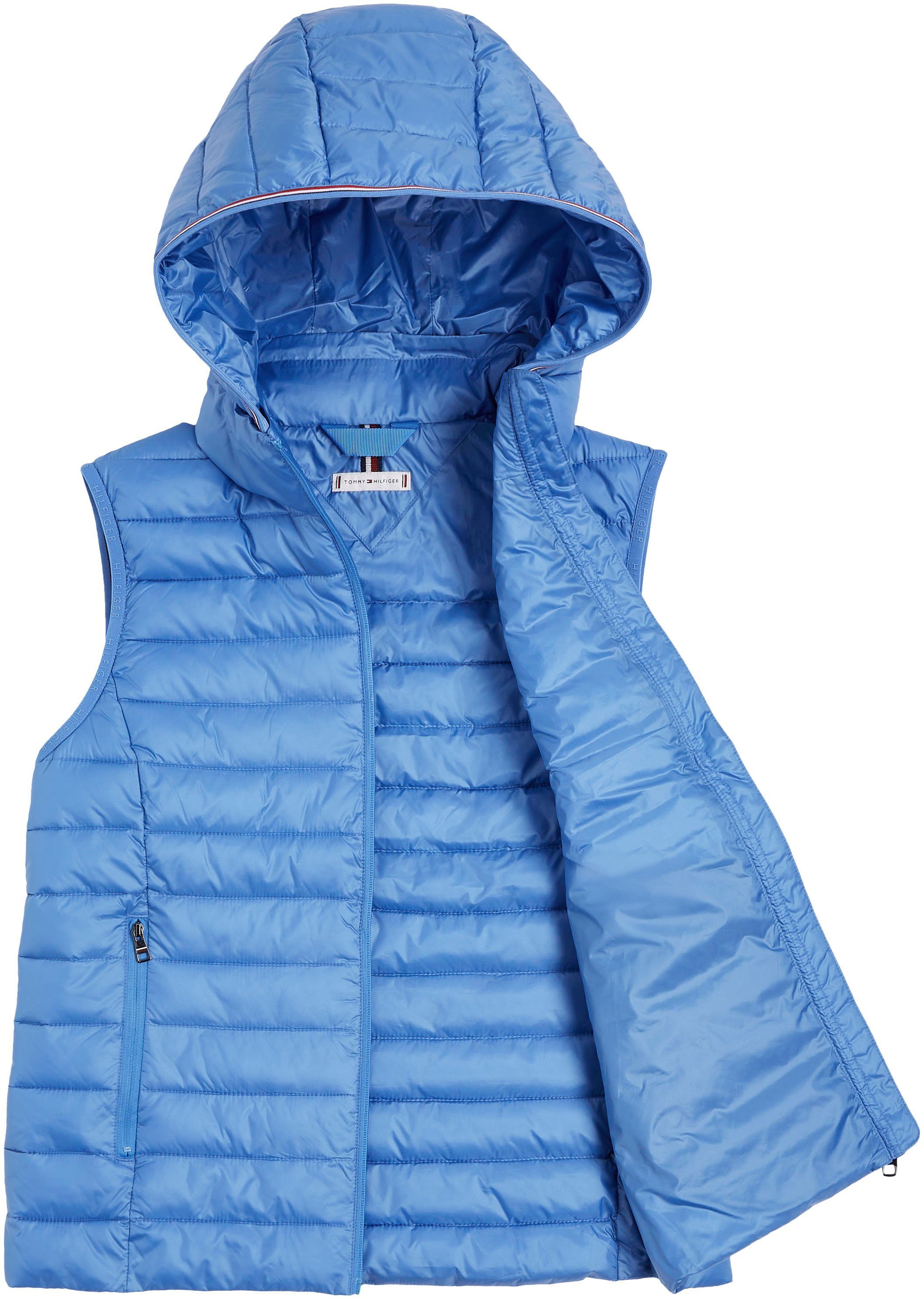 Tommy Hilfiger Steppweste LW PADDED GLOBAL STRIPE VEST mit Daunenfüllung