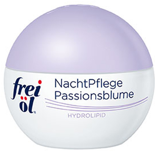 FREI ÖL Hydrolipid NachtPflege Passionsblume Creme  50 ml  Nachtcreme