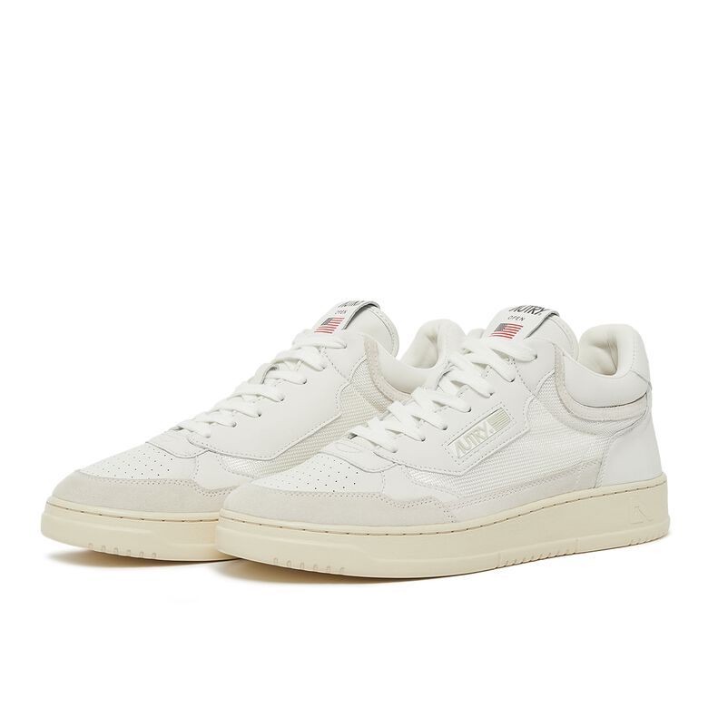 Autry Open Mid leat/leat white