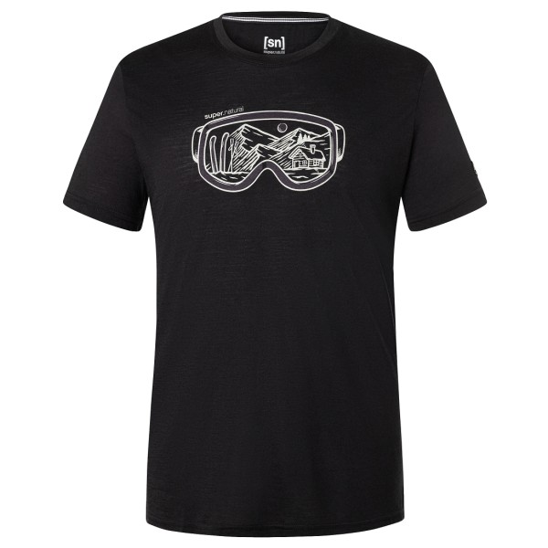 super.natural - Goggle Tee - Merinoshirt