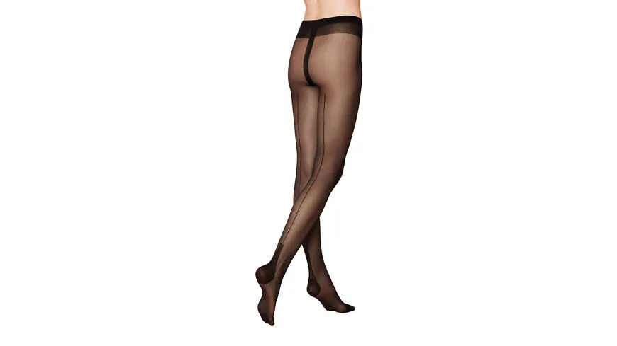 KUNERT Damen Feinstrumpfhose mit Naht Raffinesse 23 DEN black