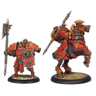 Khador Man-O-War Drakhun Dragoon Cavalry Solo (plastic) 33097