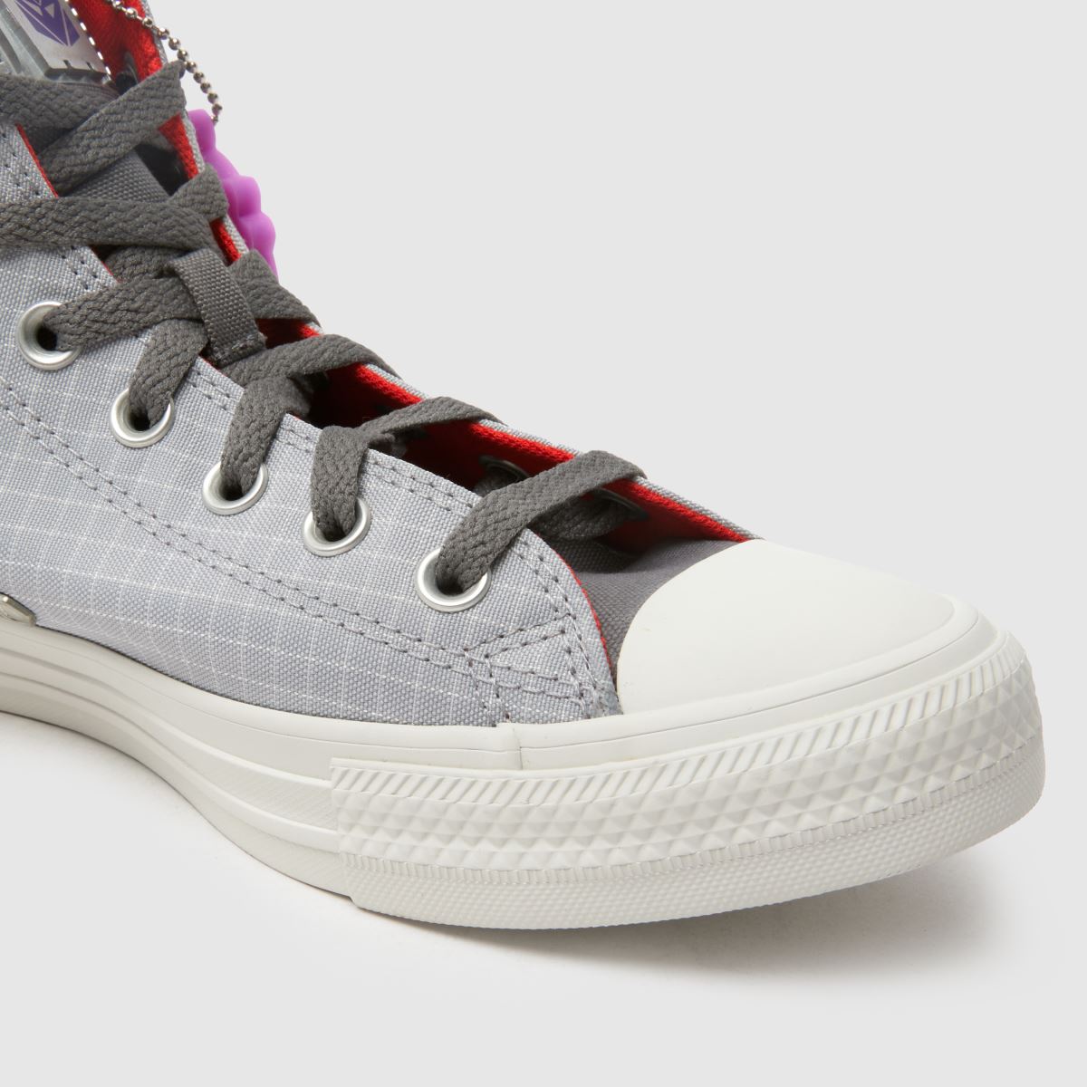 Converse All Star Hi Transformers cipők szürke színben