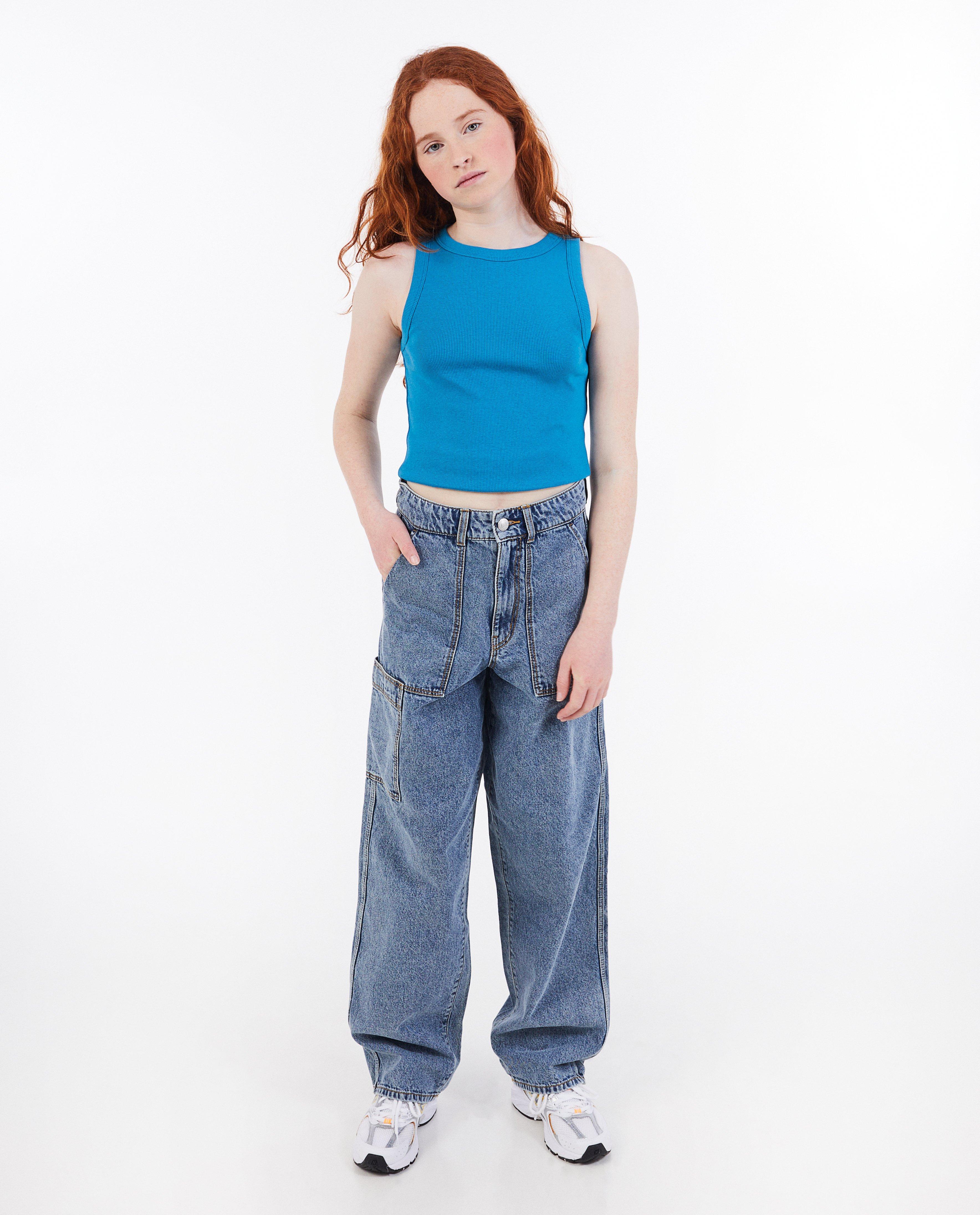 Top albastru Groggy Blue