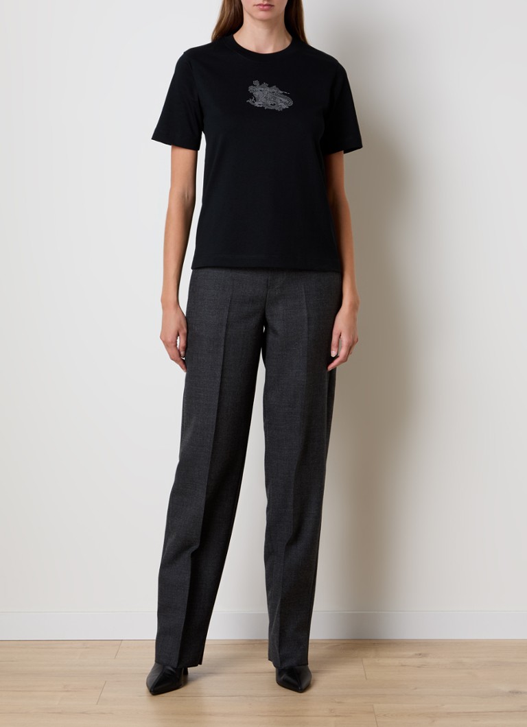 T-shirt stampata Burberry