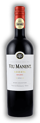 Viu Manent, Malbec, Reserva, 2021, Valle Colchagua  Viu Manent, Malbec, Reserva, 2021, Valle Colchagua  Frisch und fruchtig mit einem langen Finale. Jahrgang 2021 - 0,75	 Liter - Vol 14,0%