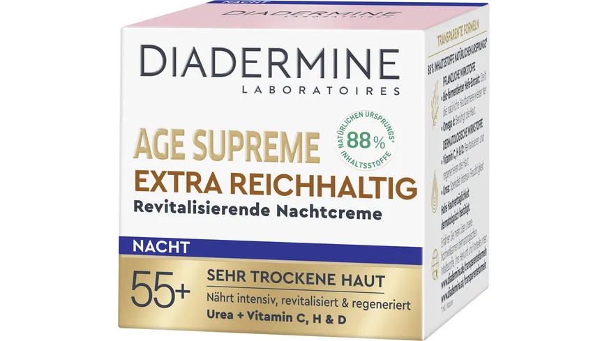 DIADERMINE Age Supreme Nachtpflege Extra Reichhaltig 50 ml