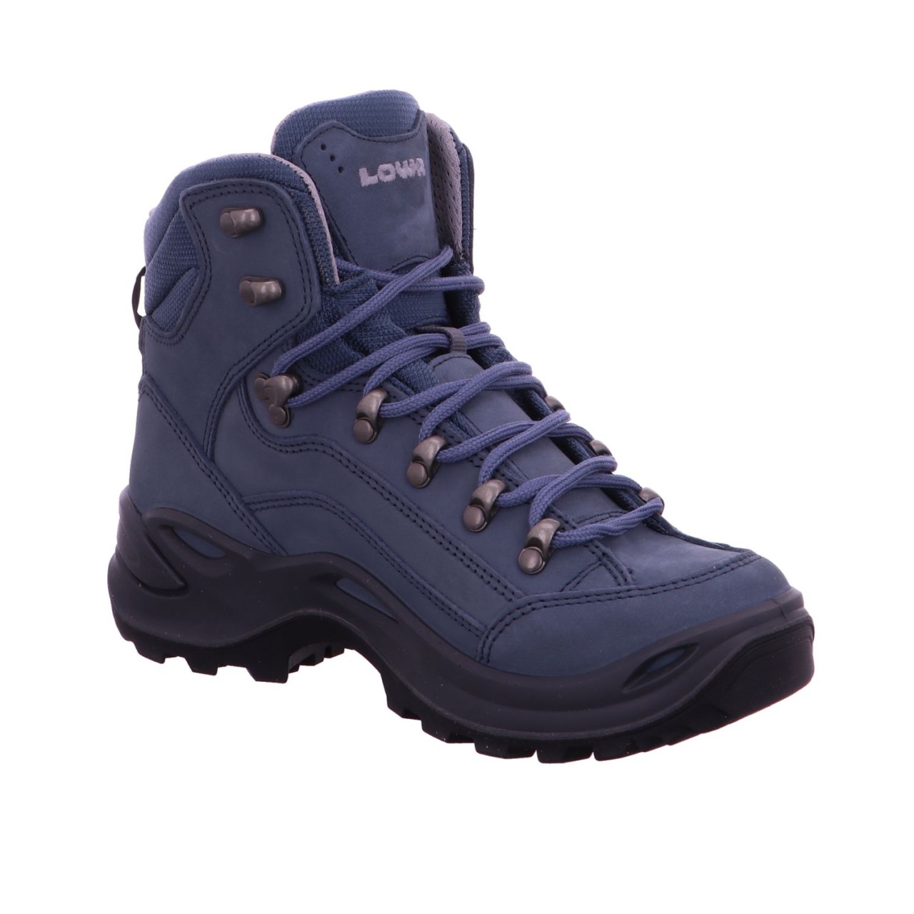 LOWA Wanderschuhe blau Reneg. GTX Mid Ws graublau