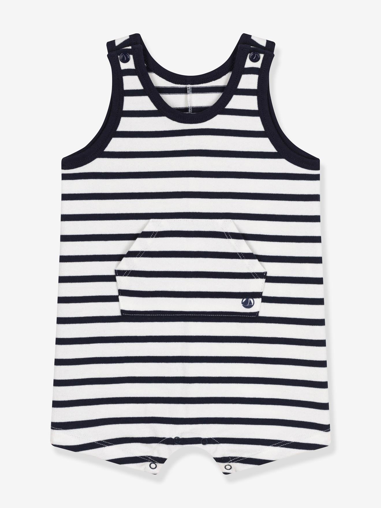 Petit Bateau Baby Sommer-Overall PETIT BATEAU - marine