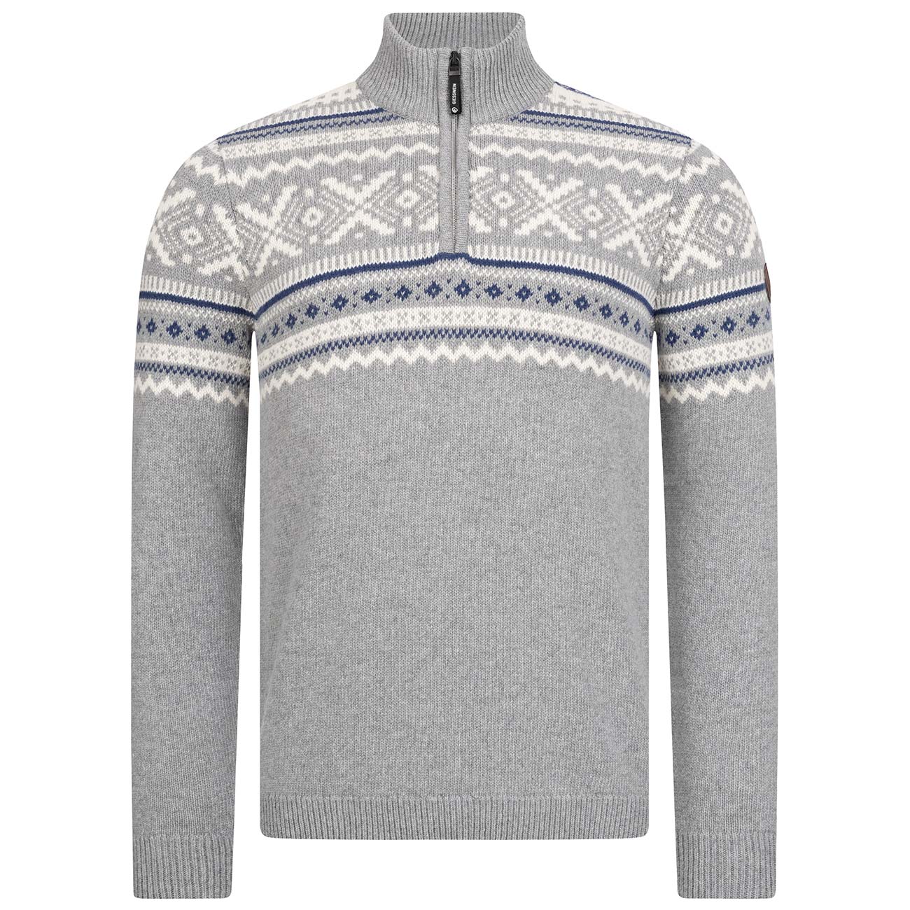 Nordic Sweater Zip Herren