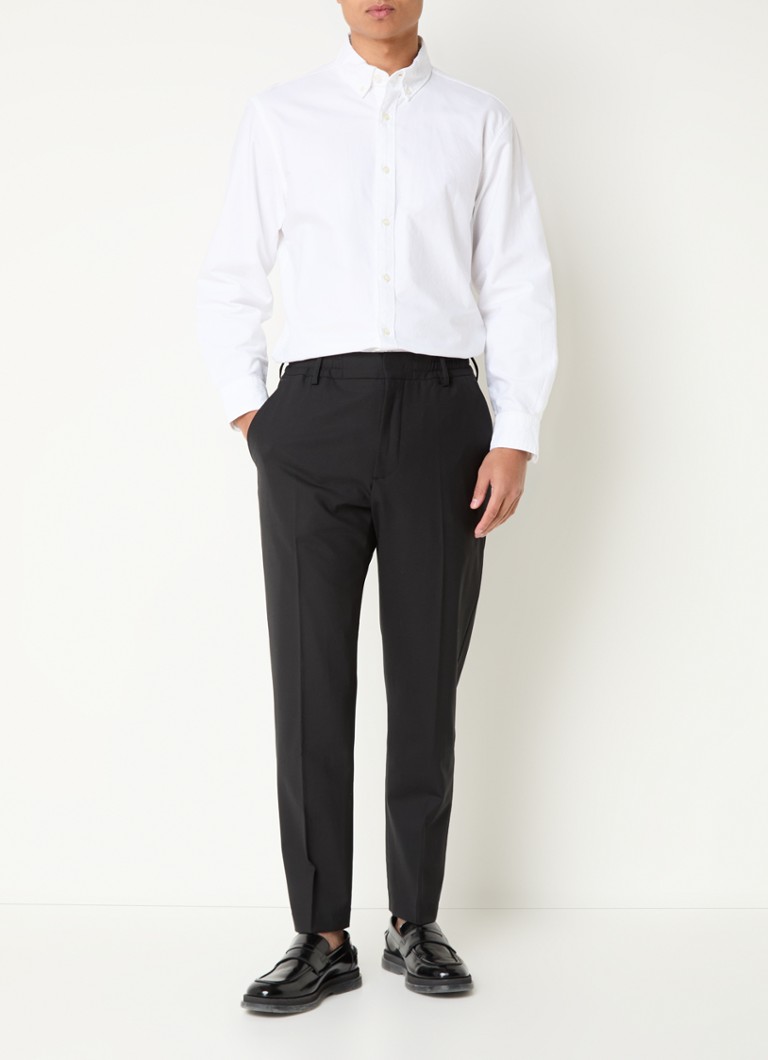 Pantaloni de drumeție NN.07 Billie 1088 Tapered din amestec de lână