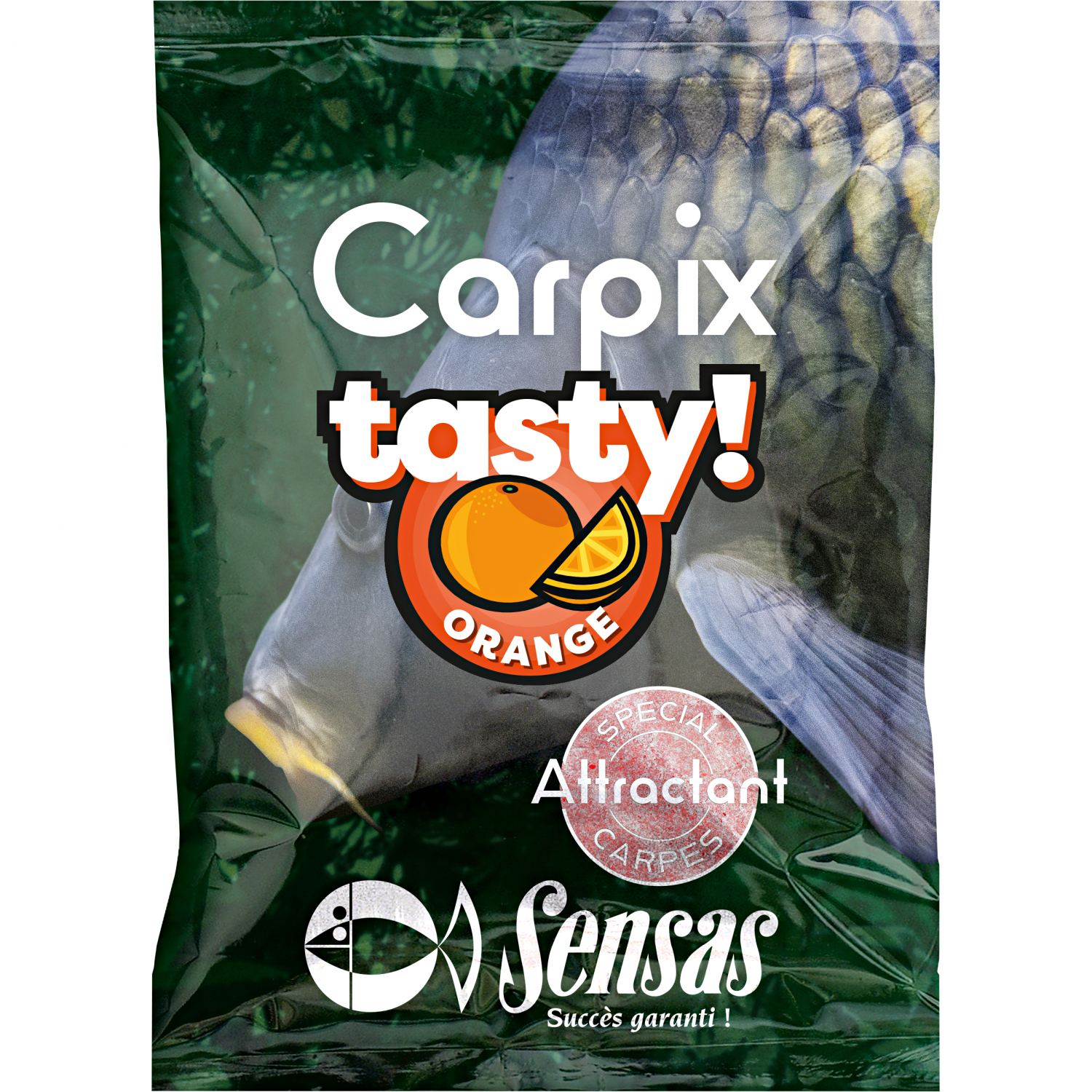 Sensas Lockpulver Carpix Tasty (Orange)