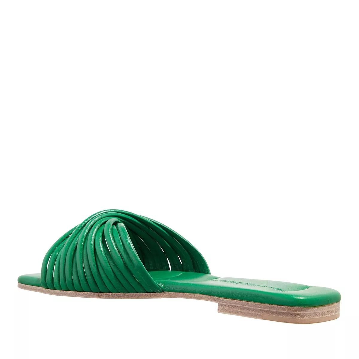 KENNEL & SCHMENGER Komfort Sandalen grün Slide