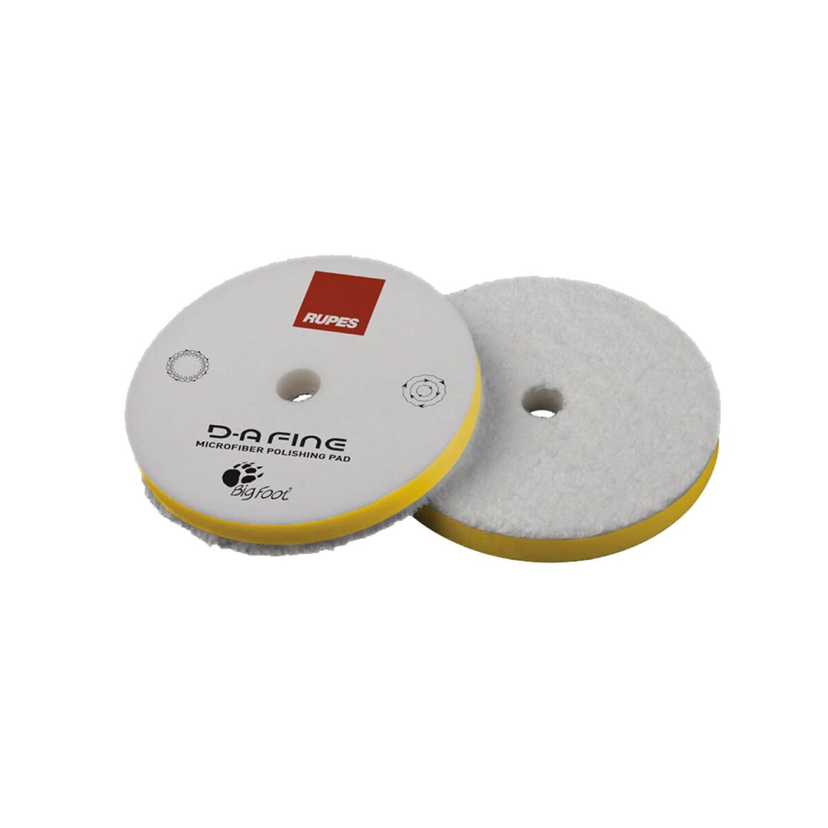 Rupes BigFoot Mikrofaser Polierpad D-A Fine 125mm medium