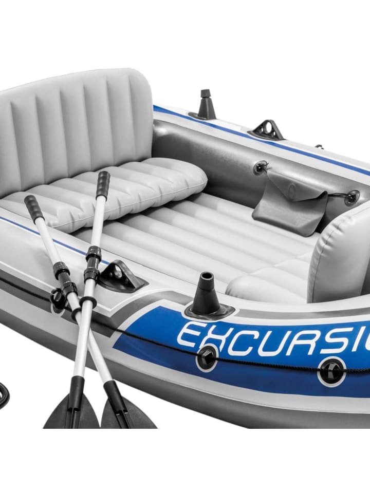 Intex Schlauchboot Excursion 4 mit Paddel und Pumpe 315x165x43cm in mehrfarbig günstig kaufen onesize