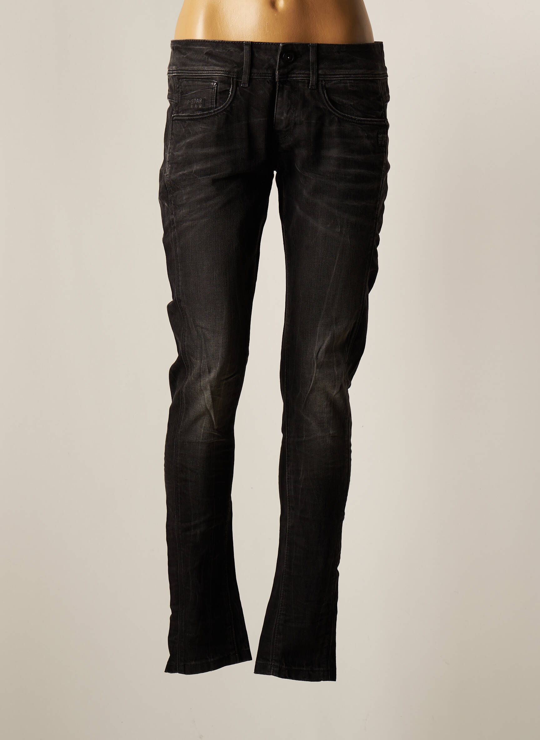 G Star Jeans Coupe Slim Femme couleur noir