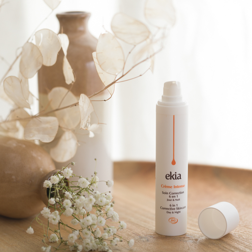 ekia Crème Intense Crème correction 6 en 1 -Anti-âge global - Certifiée bio