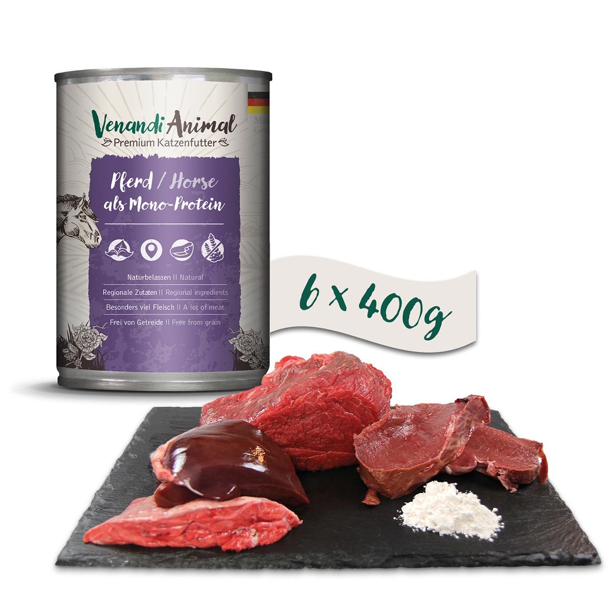 Venandi Animal - Pferd als Monoprotein kaufen