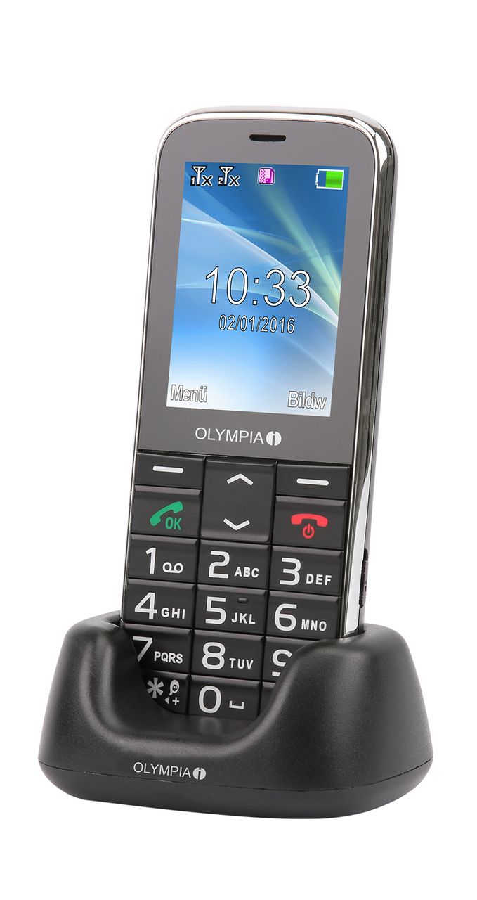 Olympia Mobiltelefon OLYMPIA Joy II, schwarz*