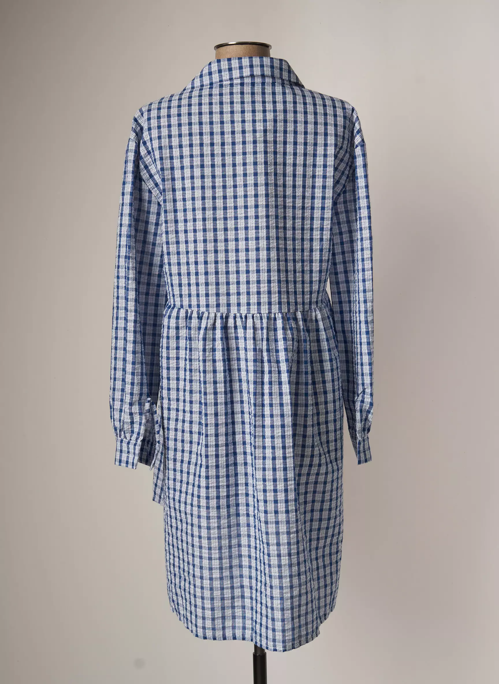 Biscote Robes Mi Longues Femme couleur bleu