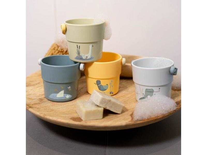 Lot de 4 gobelets de bain Little Goose