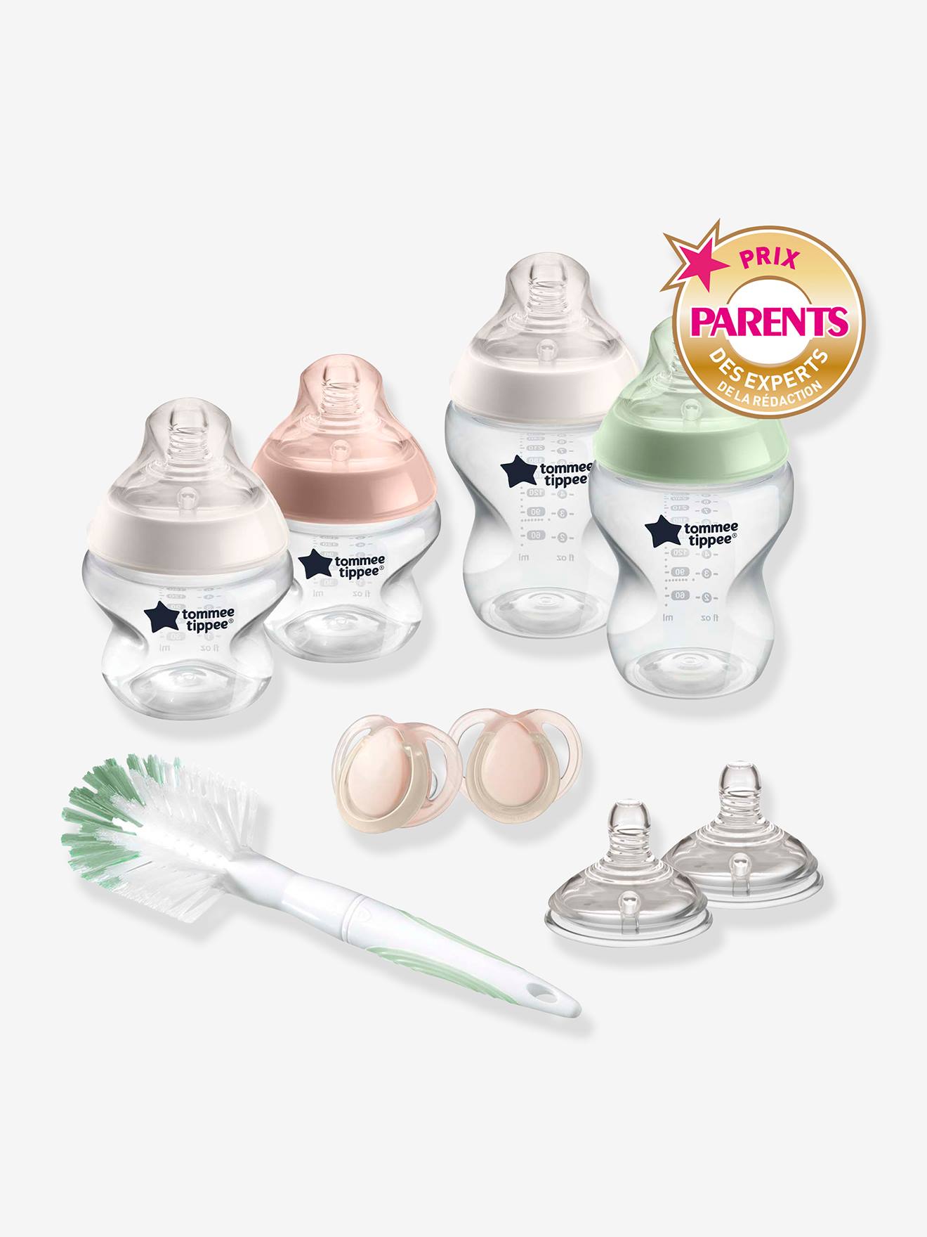 Kit de Naissance Mixte Starter Closer to Nature TOMMEE TIPPEE transparent