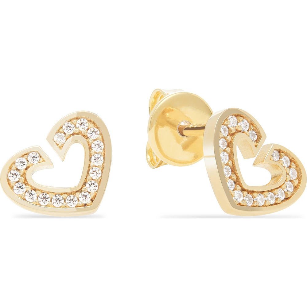 Jette Boucles d'oreilles à fermoir à poussette 925 Argent Boucles d'oreilles