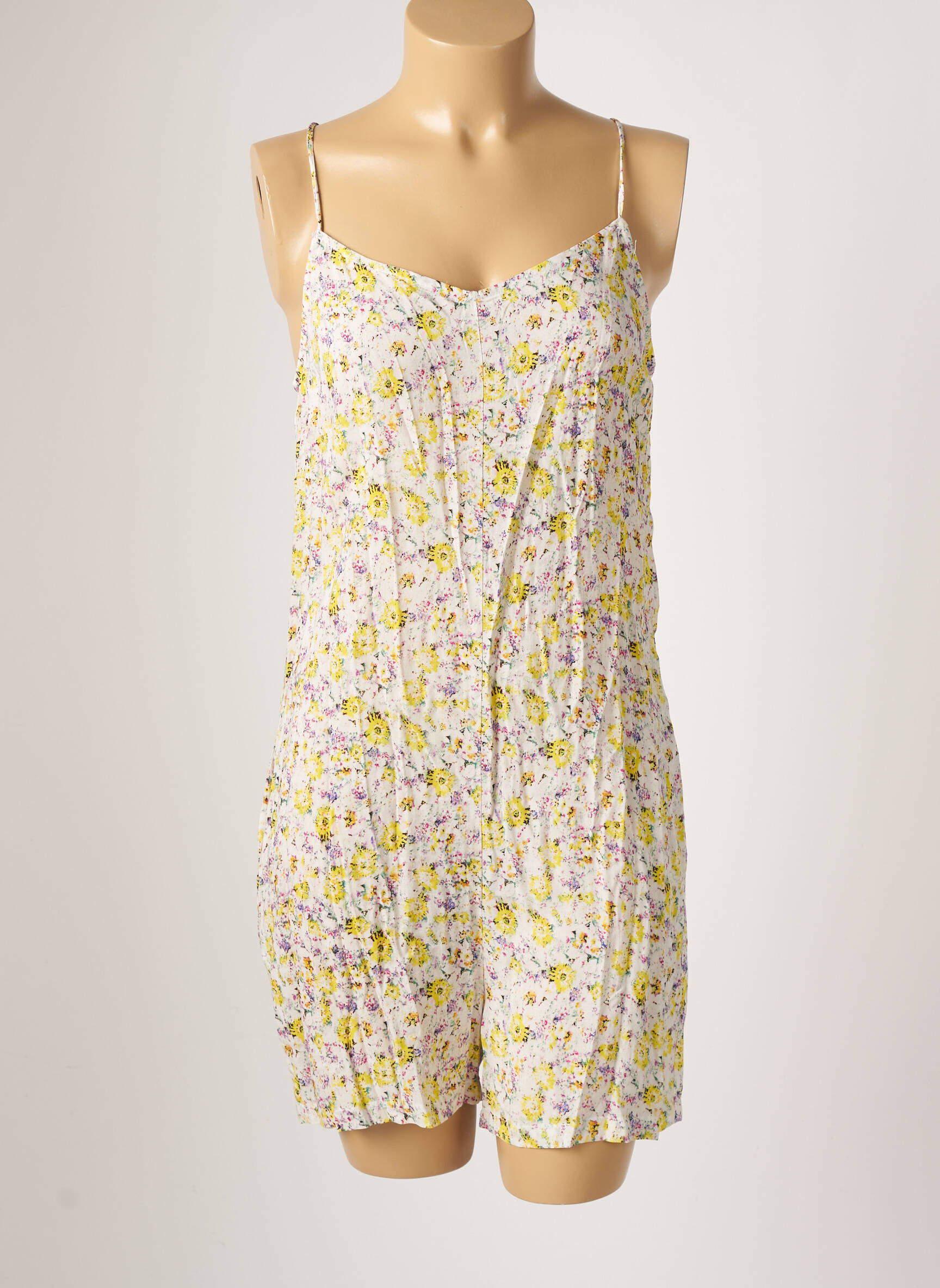 See U Soon Combi Shorts Femme couleur jaune