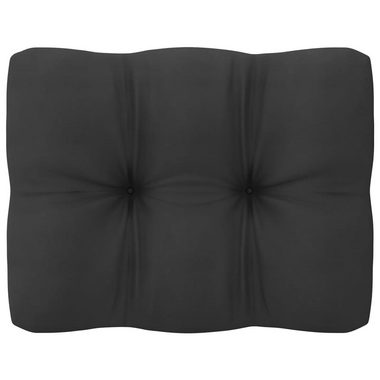 vidaXL Loungesofa 2-tlg. Garten-Lounge-Set mit Kissen Weiß Kiefer Massivholz, 1 Teile