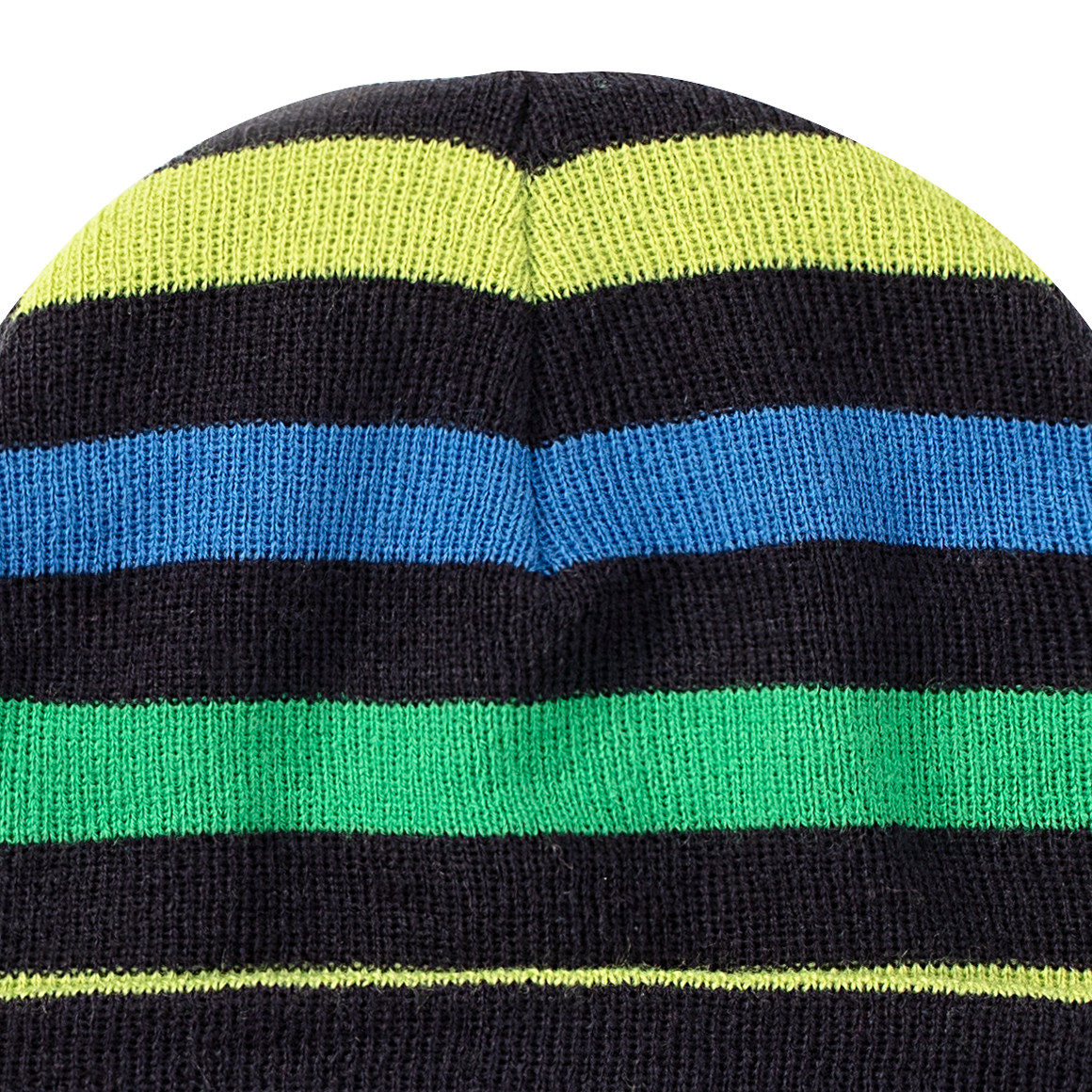 Jungen Strickmütze mit Streifen