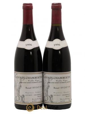 Gevrey-Chambertin Vieilles Vignes Dugat-Py  1996 - Lot de 2 Bouteilles
