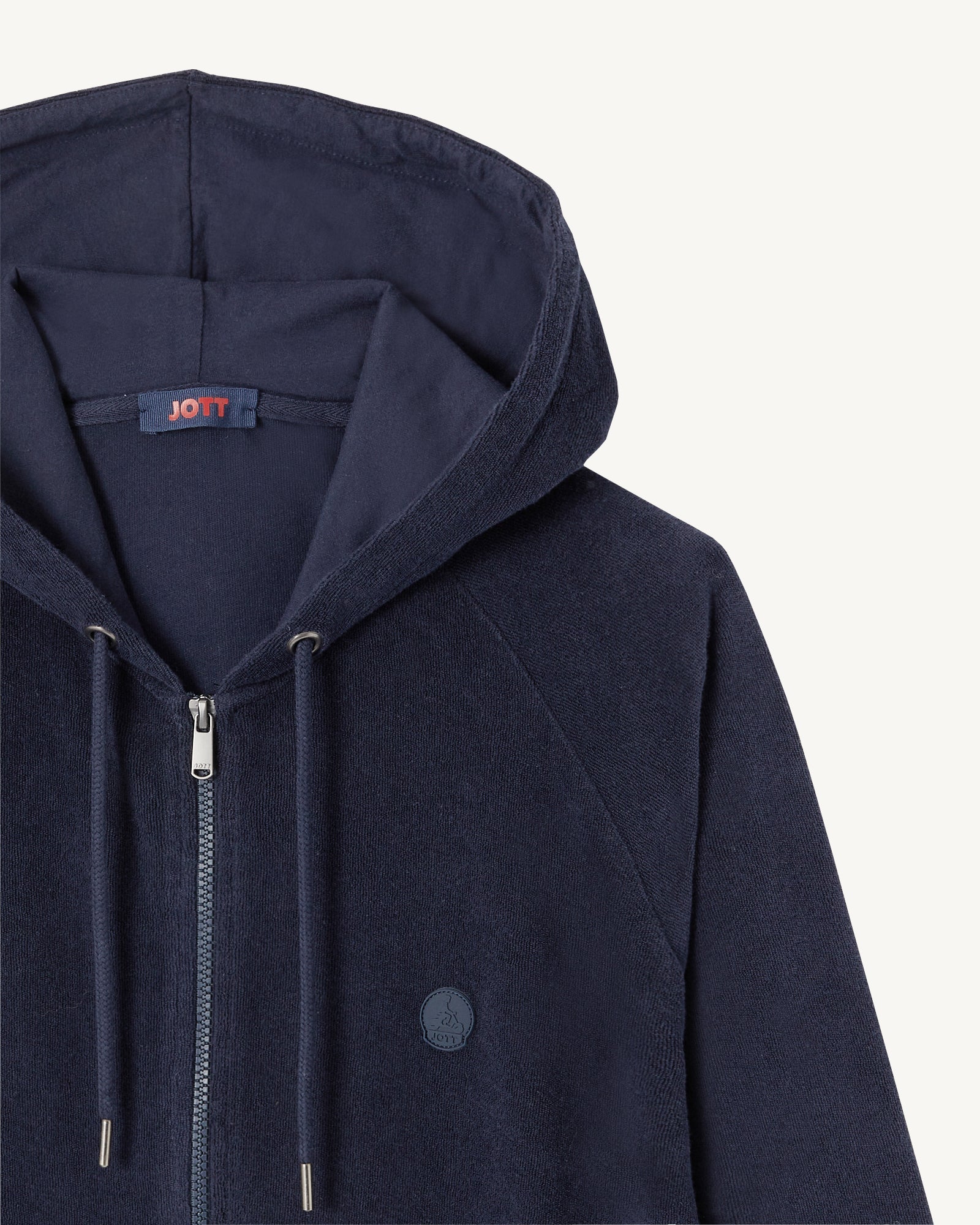 Veste zippée éponge à capuche Marine Nazare