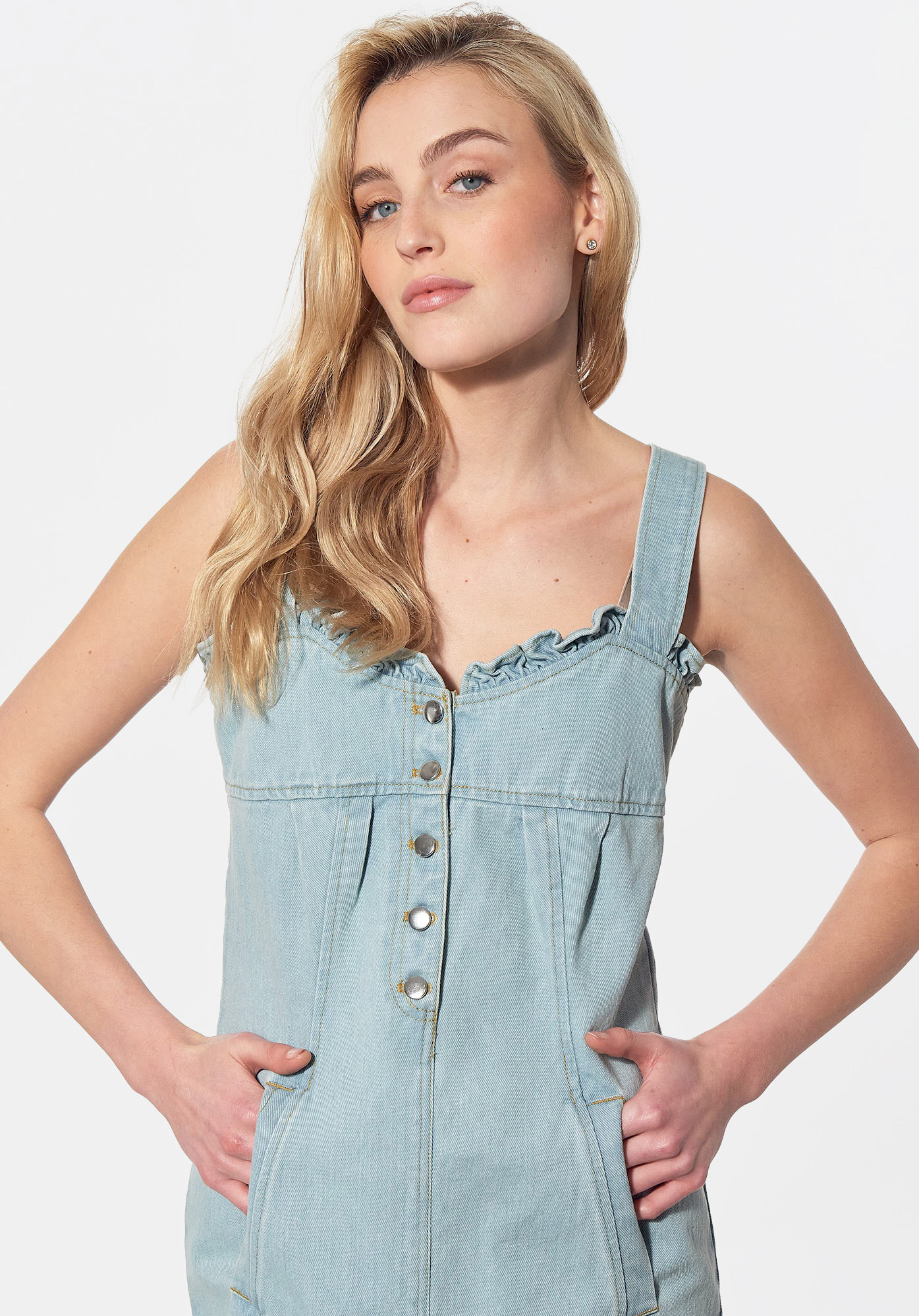 BLOU   Robe en jean Femme