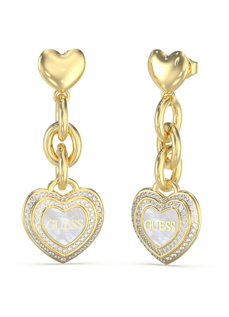 Orecchini GUESS con pendente JUBE04024JWYGWHT-U