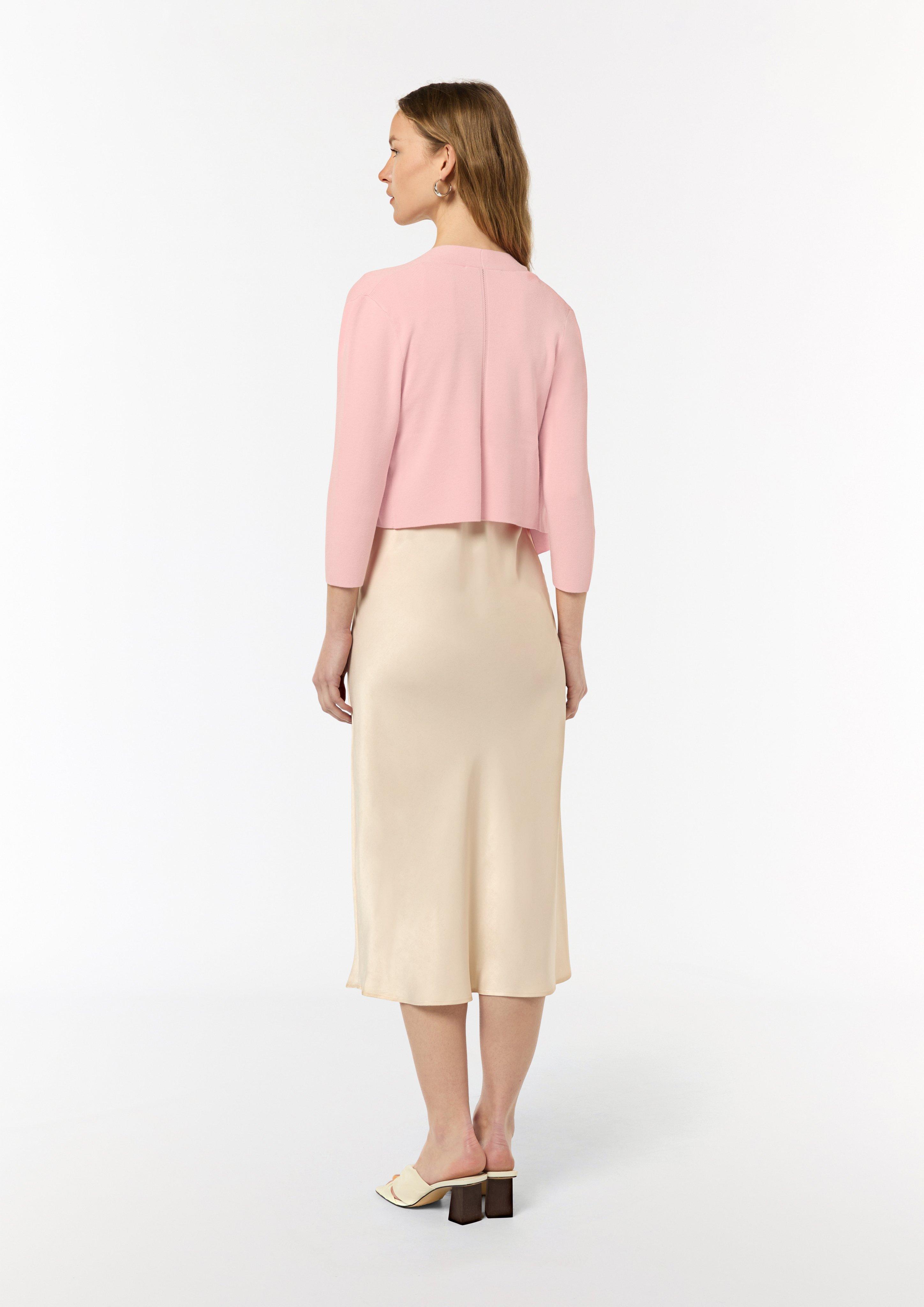 Cardigan aus Viskosemix - rosa
